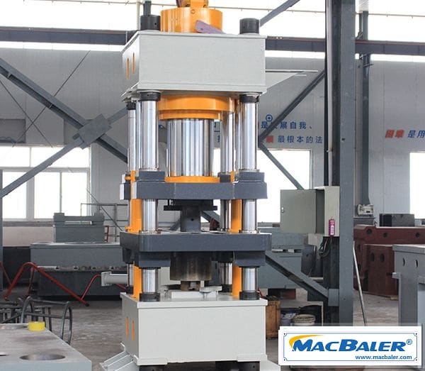 MacBaler- Metal chip briquetting machine