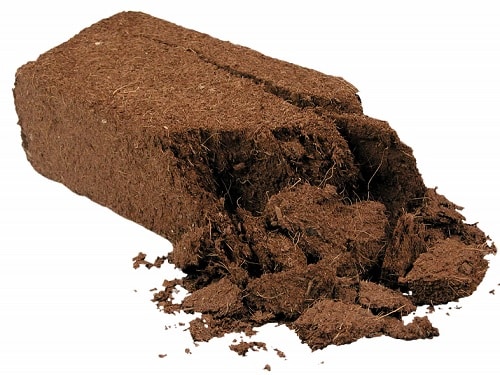 MacBaler- coco peat after briquetting