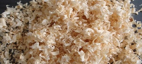 Macbaler-wood shavings